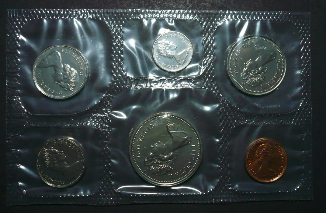 1965 Canada Prooflike Set - P5/SB (Small Beads) - No Envelope