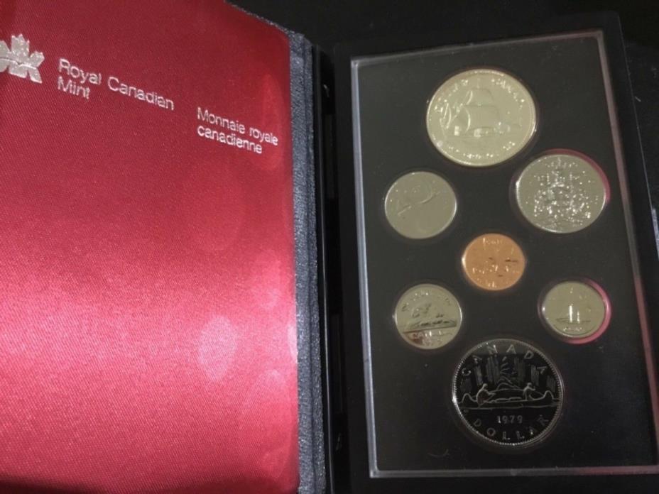 CANADA  1979   PROOF DOUBLE DOLLAR SET  ***7 COINS***