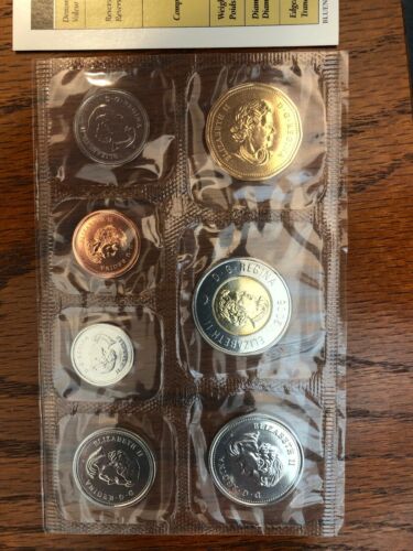 2005 Canada Uncirculated Proof-Like Mint Set w/ original Envelope & COA