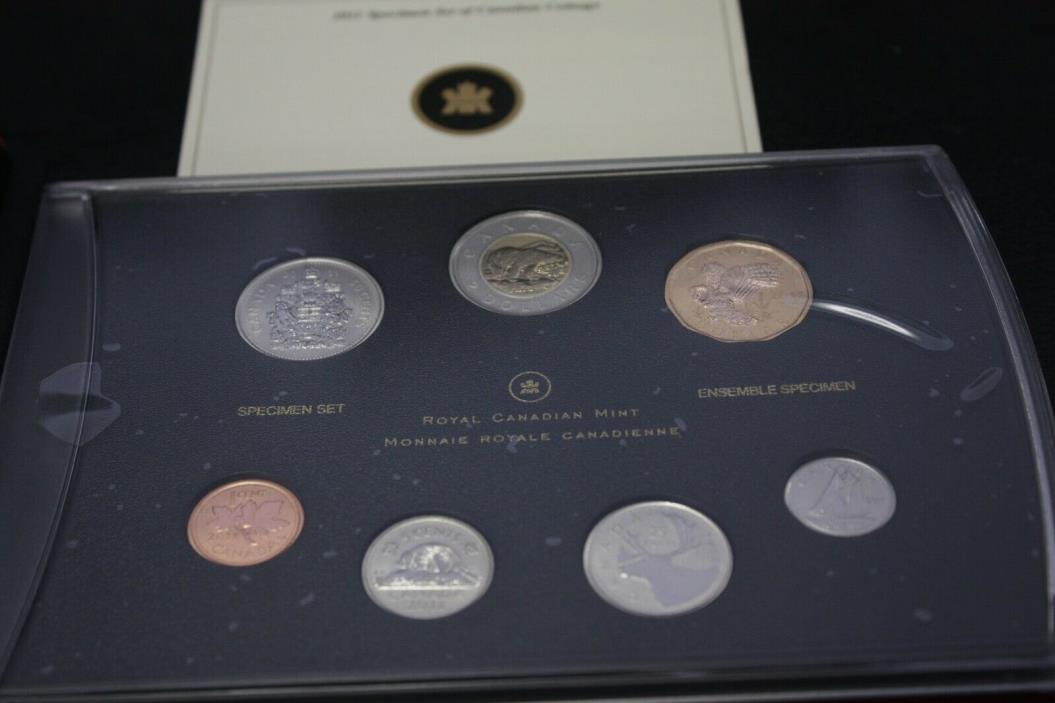 Canada 2011 Great Grey Owl Specimen Coin Set