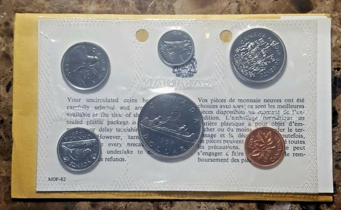 Canada 1968 DHL#1 Proof Like Set with COA & Original Envelope!!