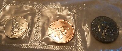 GEM   1997   dime nickel penny    SEALED  3 X  COINS