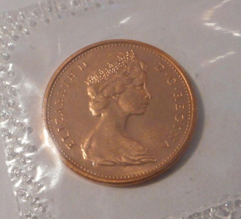 1965 CANADIAN PENNY IN ORIGINAL MINT WRAP