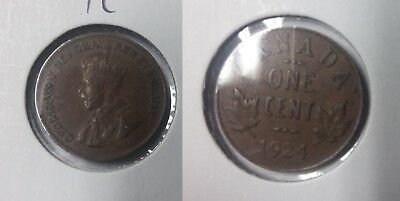Canada 1924 Cent -nice