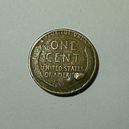 1914 Antique Wheat Penny One Cent Lincoln Copper Antique Over 100 Years Old Used