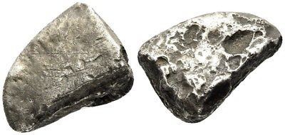 FORVM Iberian Celts Hacksilver Disk Fragment c. 3rd Century BC