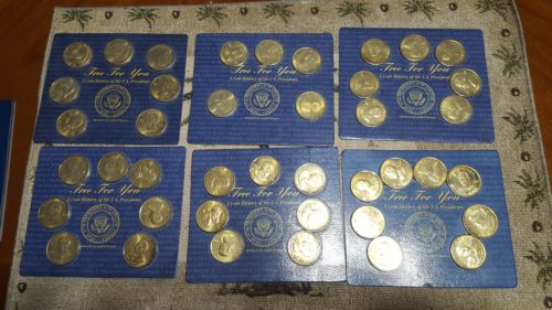 Coin History of the U.S. Presidents  complete.