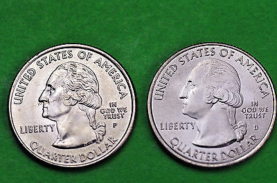 2010-P&D  BU Mint State(YELLOWSTONE) US National Park Quarters (2coins)