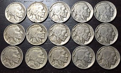 COLLECTOR LOT OF BUFFALO NICKELS  --  MAKE US AN OFFER!  #O2368
