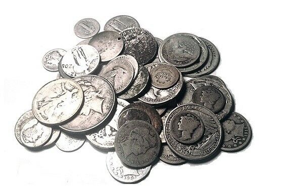 1/2 Troy Ounce 90% Silver Cull US Coins | Free Shipping on 3+ Items