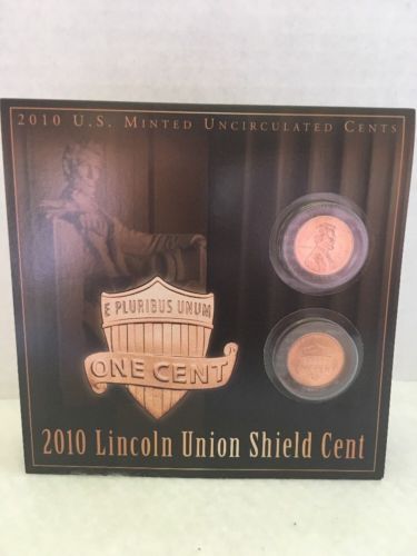 2010 Lincoln Union Shield Cent US Mint Uncirculated Coin collectible