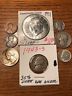Mix  LOT of 8 OLD  U.S. Type  Coin  Collection  with  some  90%40% Silver