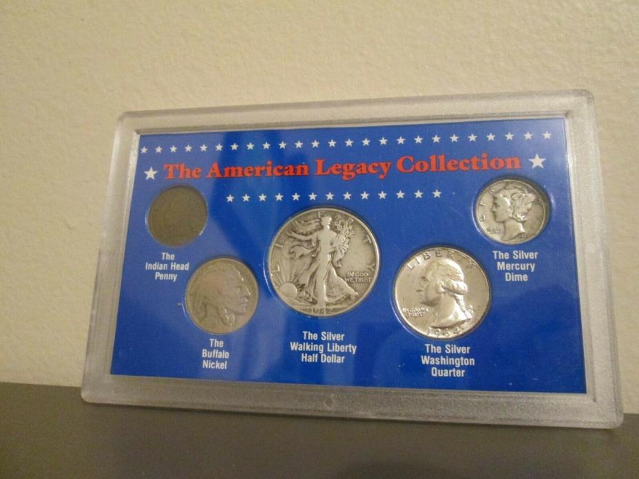 THE AMERICAN LEGACY COLLECTION 1991 UPM FIVE PIECE COIN