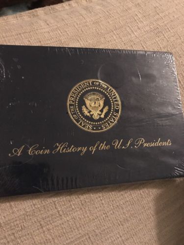 A Coin History of the US Presidents Brass Coins Complete Set Mint Condition