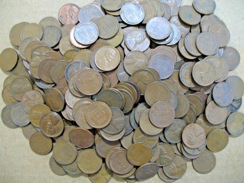 300 plus WHEATBACK PENNIES Mixed Lot plus an Included EXTRA!