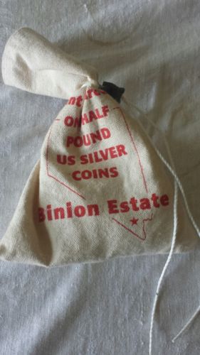 BINION SILVER  Estate - Sealed Bag  RARE RED UNCIRCULATED BAG