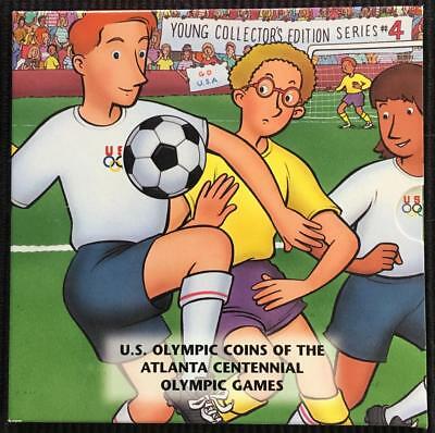 1996 US Olympic Coins Of The Atlanta Centennial Olympic Games Soccer
