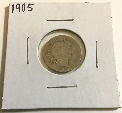 1905 Barber Dime As Pictured Free Shipping