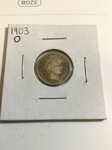 1903 O F/VF Barber Dime Liberty Visible Free Shipping