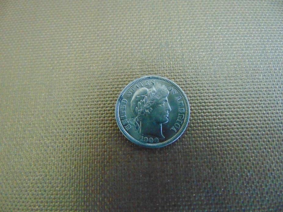 1900  Liberty Head (Barber) Dime