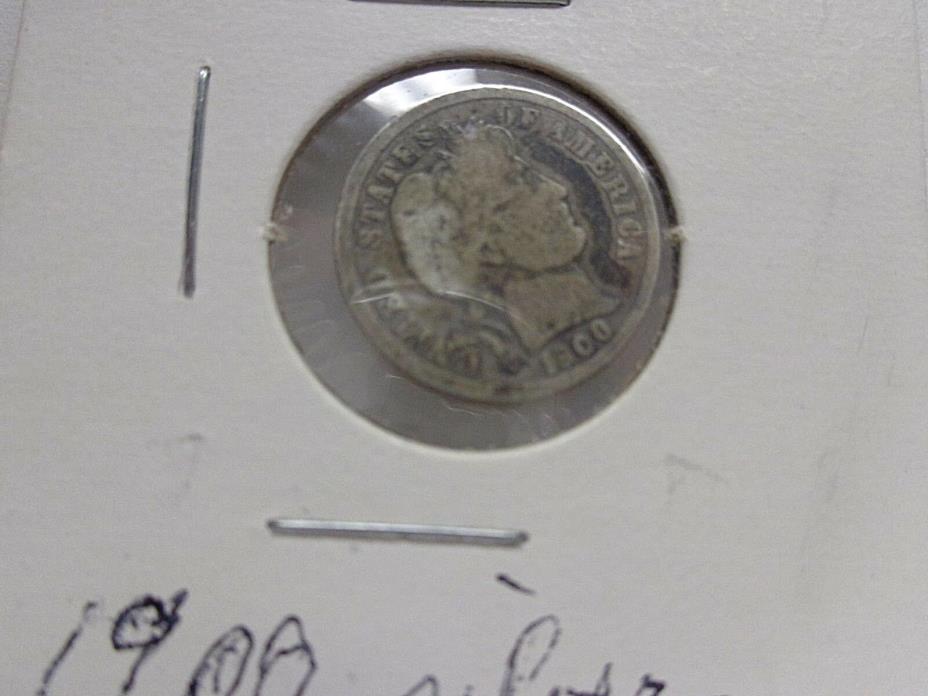 1900 Silver United States Dime