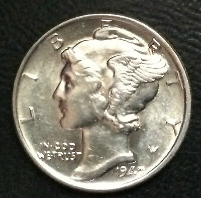 1940-P Mercury Dime Silver U.S. Coin A3970