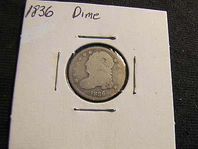 1836 Bust Silver Dime