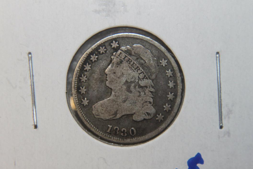 1830  SILVER CAPPED BUST DIME