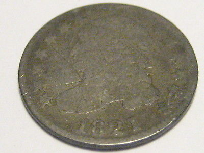 1921 Capped Bust Dime Good