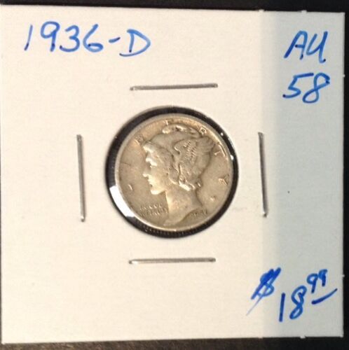 1936-D 10C Mercury Dime