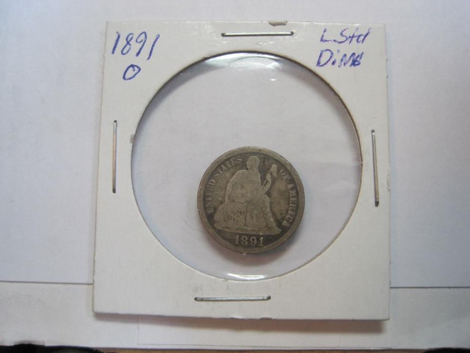 1891-O Seated Liberty Dime