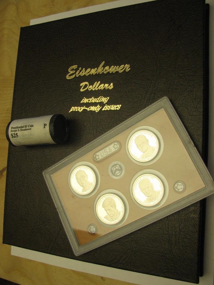 LOOK - LOOK !! -  I found More!! - Eisenhower Dansco Album and President Dollars