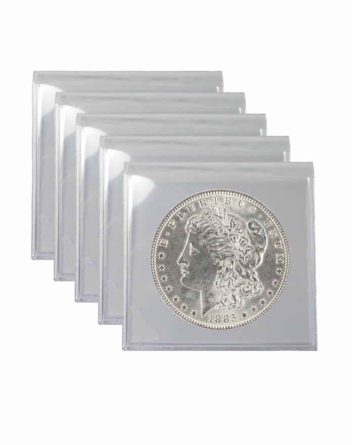 Pre 1921 Silver Morgan Dollar Slider Lot of 5 AU/CU Mixed Date Coins