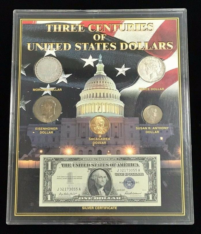 $1 Three Centuries of United States Dollars w/COA