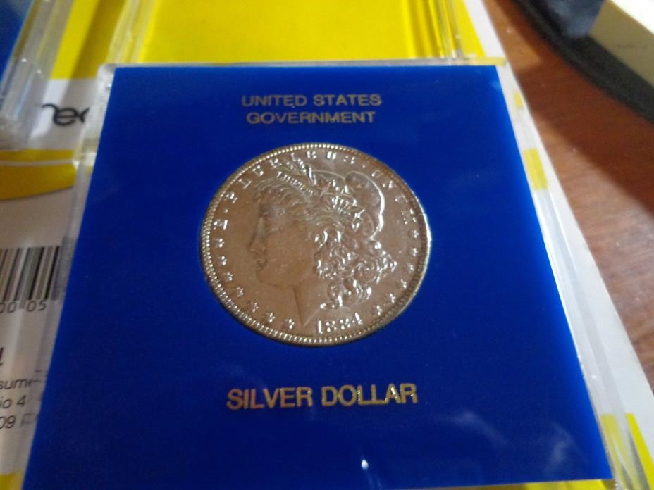 1884-O $1 Morgan Silver Dollar,good condition
