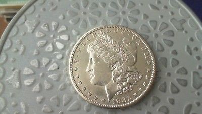 1882 S BU Morgan Silver Dollar