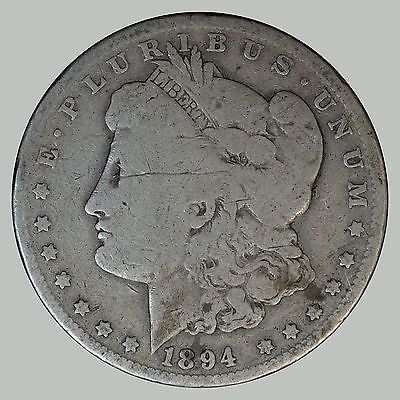 1894-O $1 Morgan Silver Dollar -Tough Date -