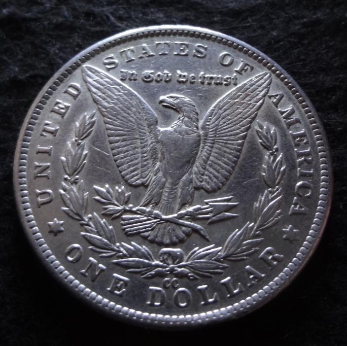 1881-CC Morgan Silver Dollar - Beautiful XF+ details from the Carson City mint