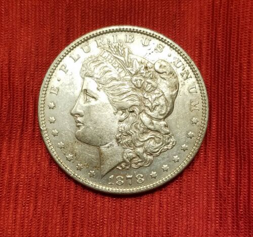 1878 7TF BU Morgan Silver Dollar MS Pretty Baby Gorgeous Coin!!!! NICE KEY DATE!