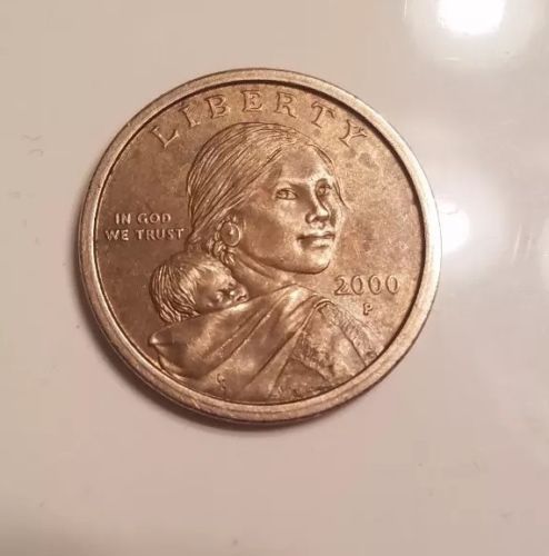 Rare 2000-P 2000-D Sacagawea Golden One Dollar $1Coin Millennial millennium set