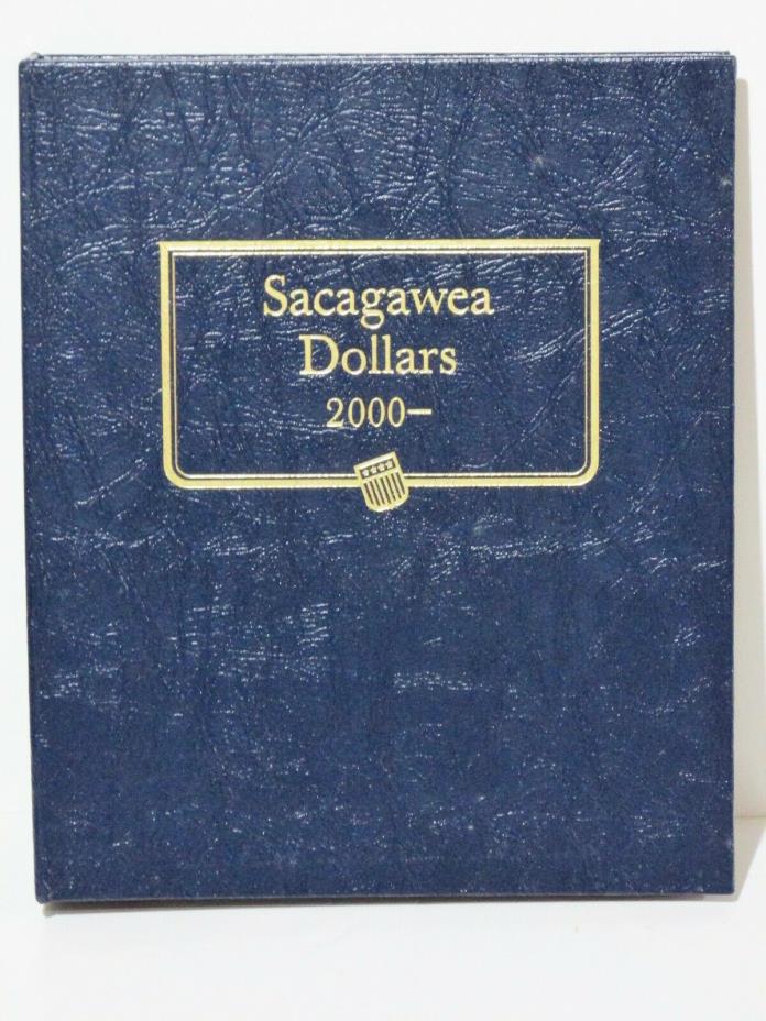(16) 2000 - 2007 Uncirculated Sacagawea D & P Dollar Coin Set w/ Whitman Album