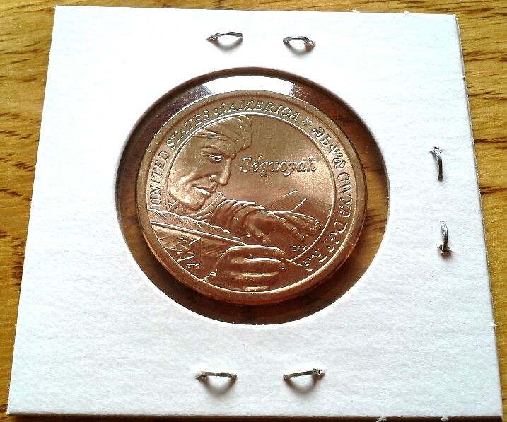 2017 P $1 Native American Sacagawea Dollar Uncirculated BU Philadelphia Coin