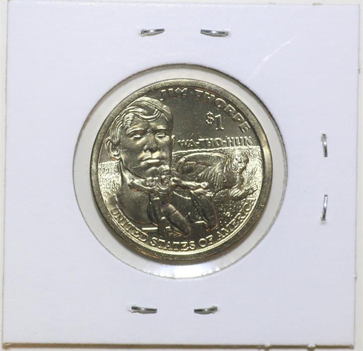 2018 P $1 Native American Sacagawea Dollar Uncirculated BU Philadelphia Coin