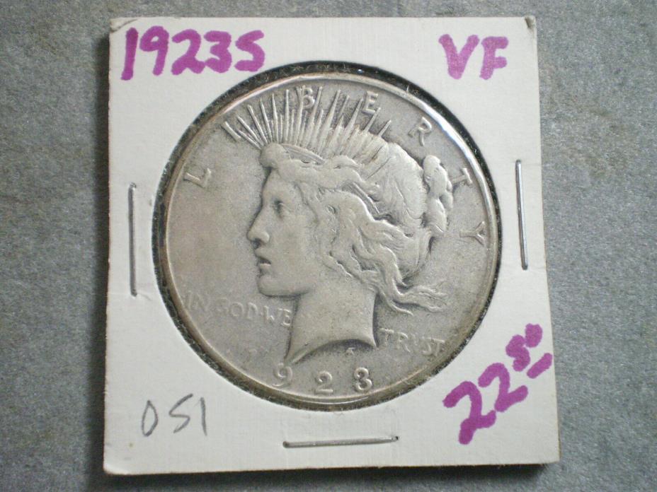 1923-S PEACE SILVER DOLLAR/ LOW PRICE