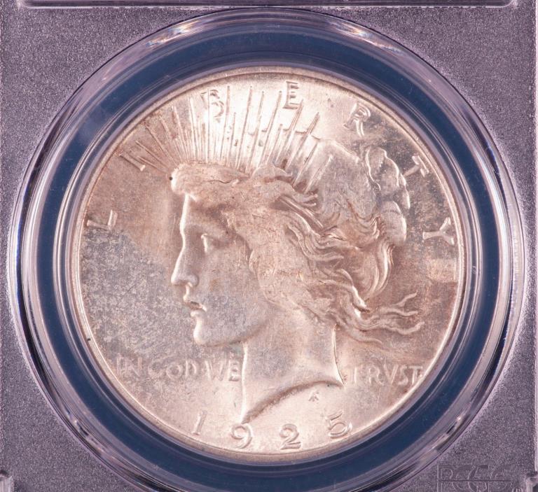 1925-S Peace Dollar  PCGS MS63