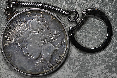 1922 Peace Dollar Key Ring