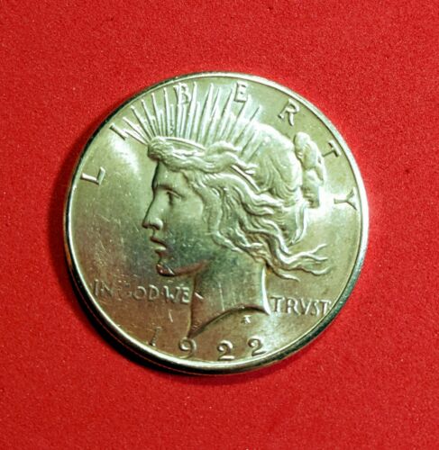 1922-S San Francisco Mint Silver Peace Dollar Nice Surface