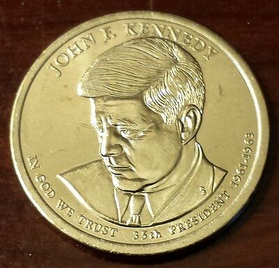 2015-D $1 John F. Kennedy Presidential Dollars - From US Mint Roll