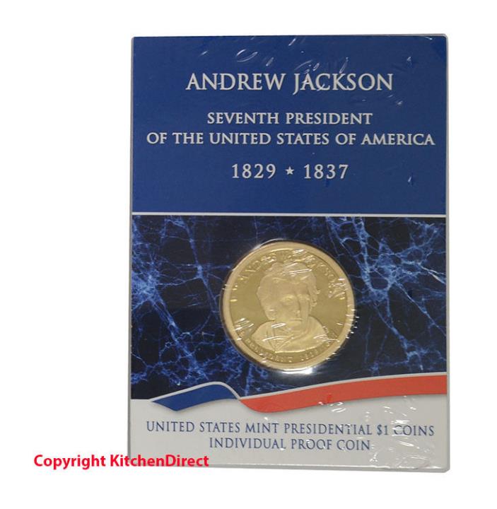 2008 Andrew Jackson US Mint $1 Individual Dollar Proof Coin XH2
