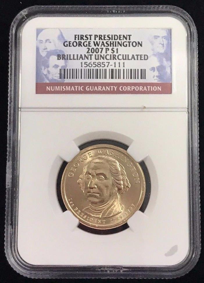 2007 D $1 Fourth President James Madison NGC Brilliant Uncirculated First Issue